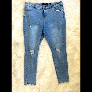 City Chic Skinny High Rise Jeans